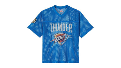 OVO NBA Oklahoma City Thunder Mesh Jersey Blue