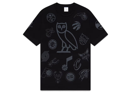 OVO NBA Team Icons OG Owl T-Shirt Black