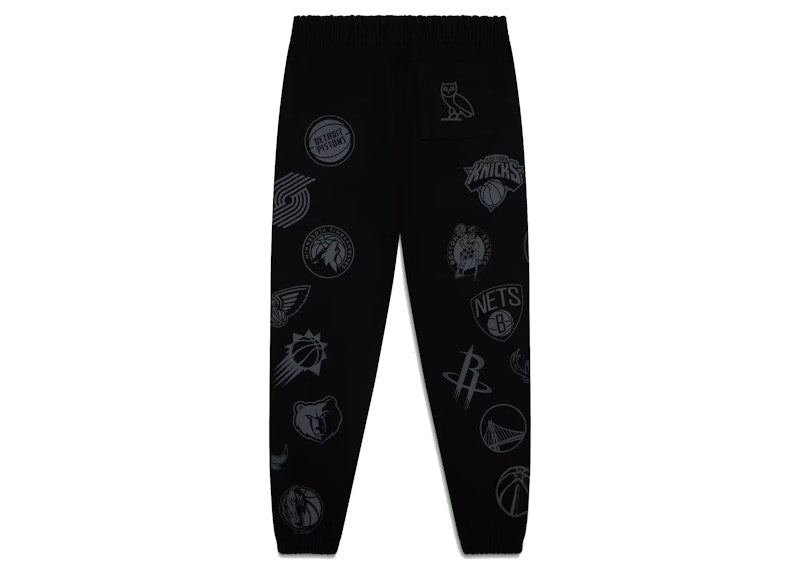 OVO NBA Team Icons Sweatpant Black