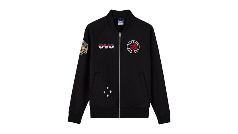 OVO NBA Toronto Raptors Fleece Jacket Black
