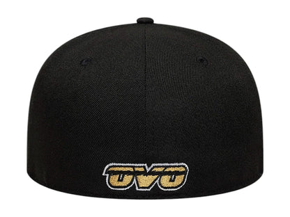 OVO NBA Toronto Raptors New Era 59Fifty Fitted Hat Black