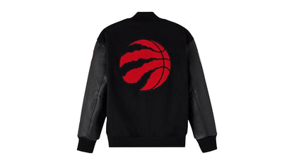 OVO NBA Toronto Raptors Varsity Jacket Black