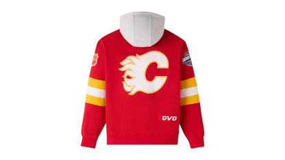 OVO NHL Calgary Flames Hoodie Red