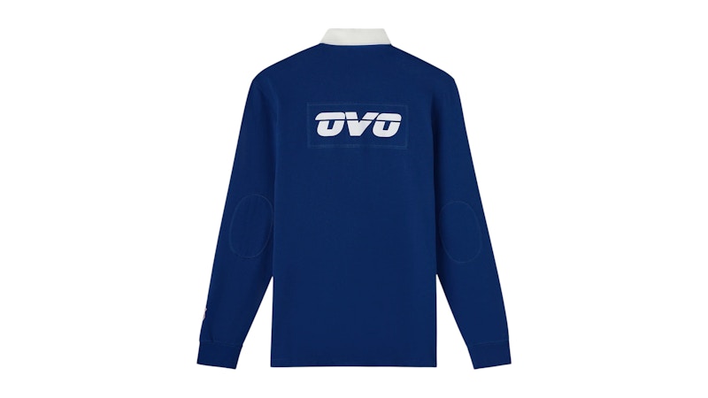 OVO NHL Toronto Maple Leafs Rugby Polo Blue