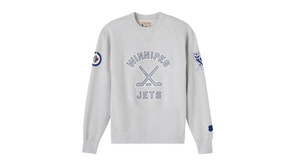 OVO NHL Winnipeg Jets Ash Crewneck Ash Heather