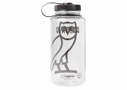 OVO Nalgene Water Bottle Clear/Black