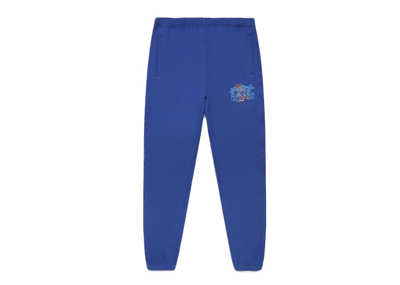 OVO Neon Light Sweatpant Royal Blue/Lime