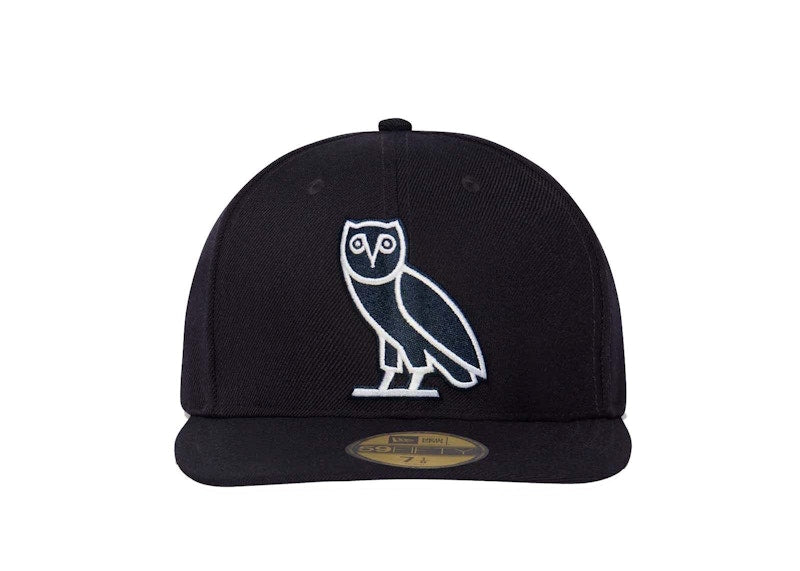 OVO New Era 59Fifty Og Owl Fitted Cap Navy