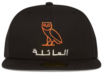 OVO New Era Family Owl 59Fifty Hat Black