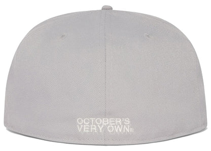 OVO New Era Family Owl 59Fifty Hat Grey