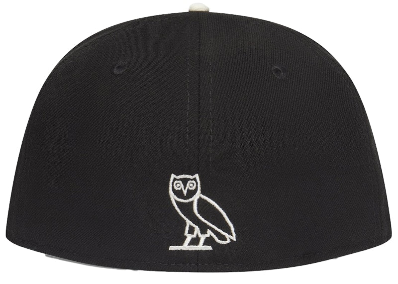 OVO New Era Varsity Logo 59Fifty Fitted Hat Black