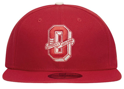 OVO New Era Varsity Logo 59Fifty Fitted Hat Red