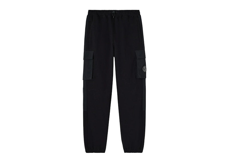 OVO Nylon Overlay Sweatpant Black