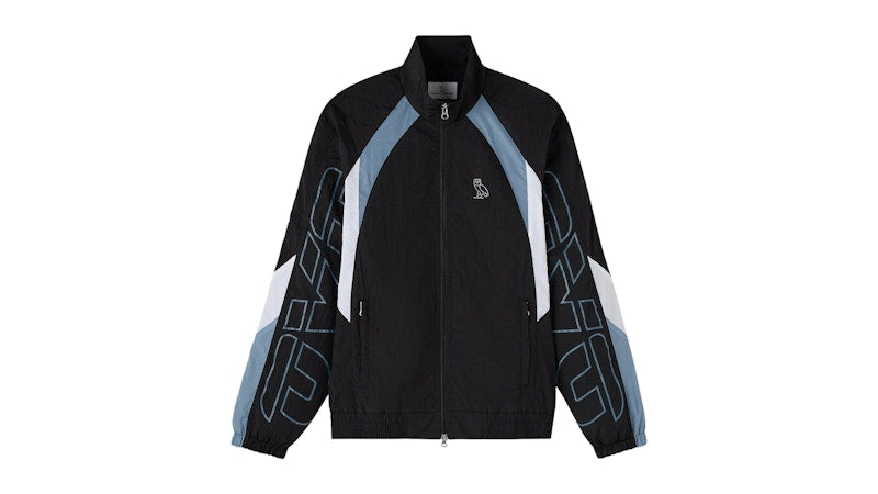 OVO Nylon Track Jacket Black