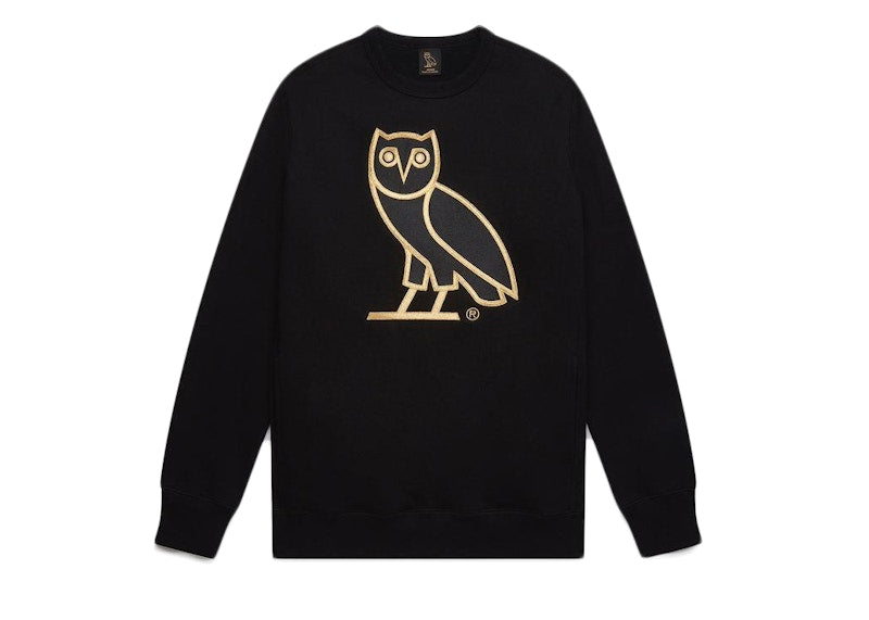 OVO OG Owl Crewneck Black