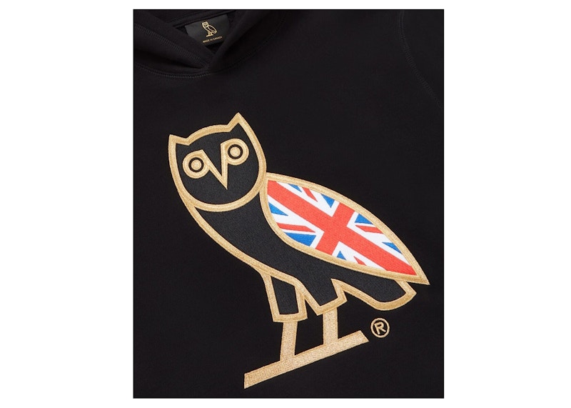OVO OG Owl UK Hoodie Black