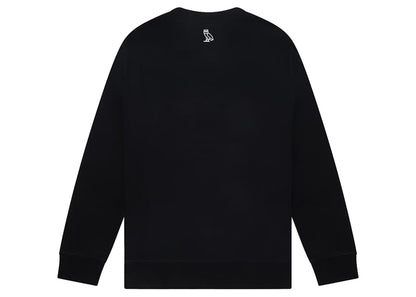 OVO Old English Rhinestone Crewneck Black