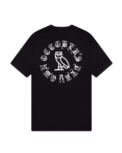 OVO Old English Wordmark T-shirt Black