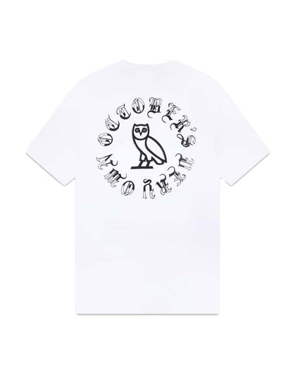 OVO Old English Wordmark T-shirt White
