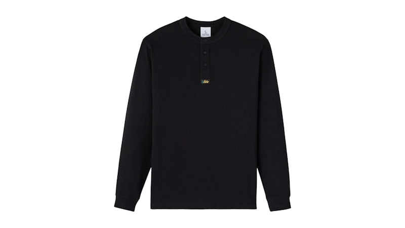 OVO Outdoors Long-Sleeve Henley Black