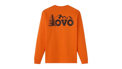 OVO Outdoors Long-Sleeve Tee Orange