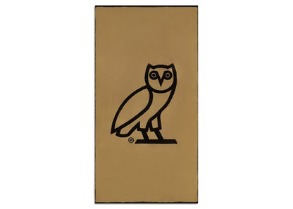 OVO Owl Beach Towel Black