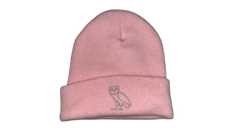 OVO Owl Beanie Pink