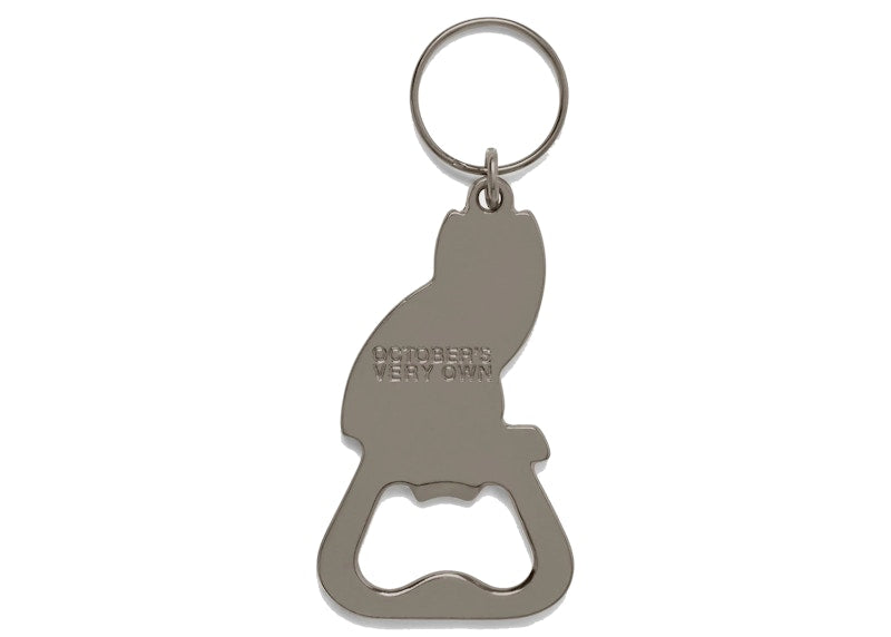 OVO Owl Bottle Opener Keychain Gunmetal