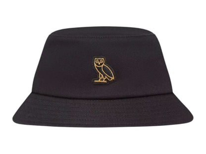 OVO Owl Bucket Hat Black/Gold