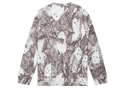 OVO Owl Camo Longsleeve Thermal Grayscale Camo