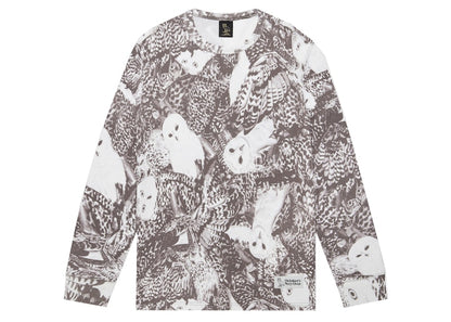 OVO Owl Camo Longsleeve Thermal Grayscale Camo
