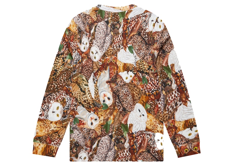 OVO Owl Camo Longsleeve Thermal Woodland Camo