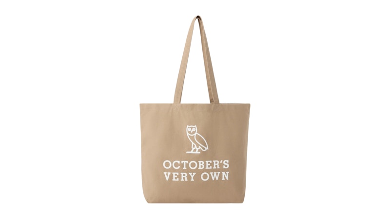 OVO Owl Lock-Up Garment Dyed Tote Taupe