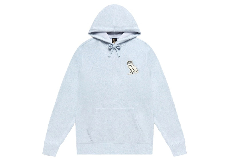 OVO Owl Plush Hoodie Sky Blue