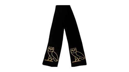 OVO Owl Scarf Black