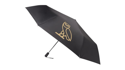 OVO Owl Umbrella Black/Gold