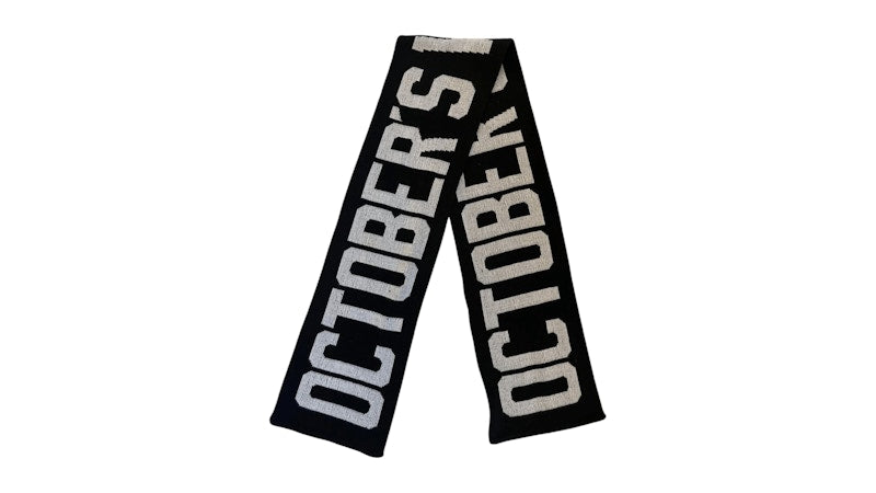 OVO Owl Wordmark Scarf Black