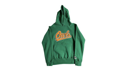 OVO Owls Script Hoodie Forest Green
