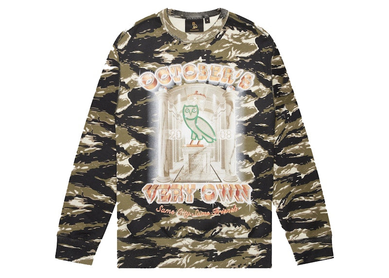 OVO Pen & Pixel Crewneck Camo