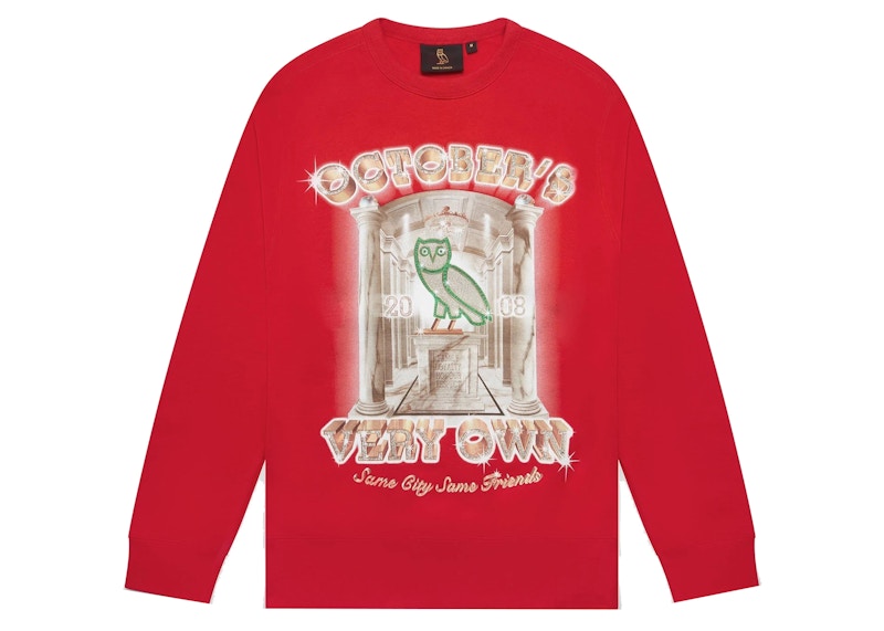 OVO Pen & Pixel Crewneck Red