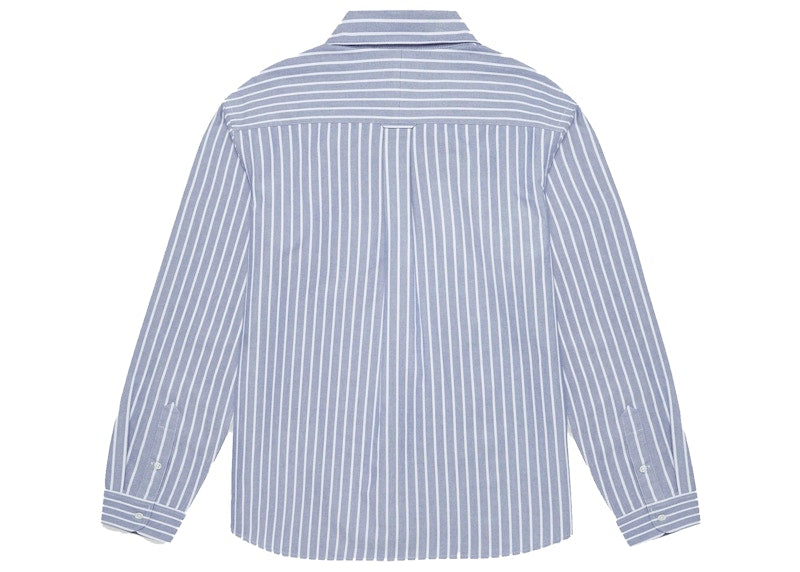 OVO Pin Striped Oxford Navy