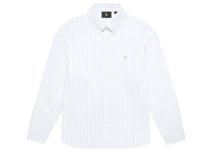 OVO Pin Striped Oxford White
