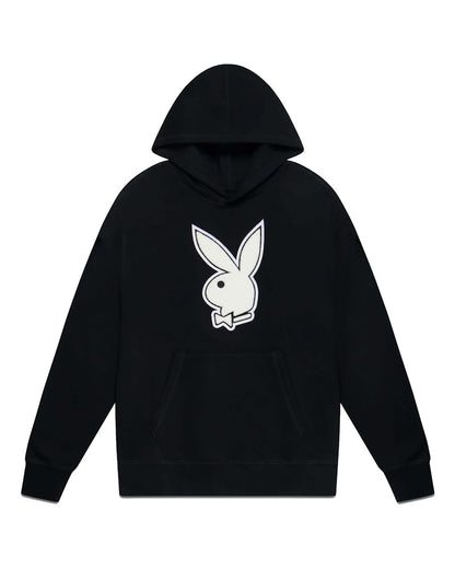 OVO Playboy Chenille Hoodie Black