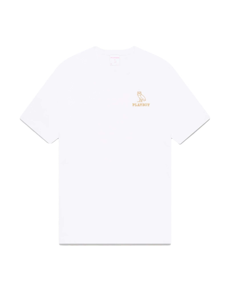 OVO Playboy Classic Logo T-Shirt White