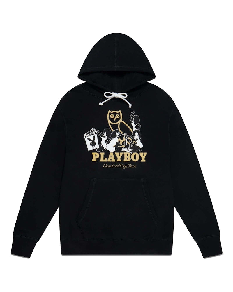 OVO Playboy Pin-Up Hoodie Black
