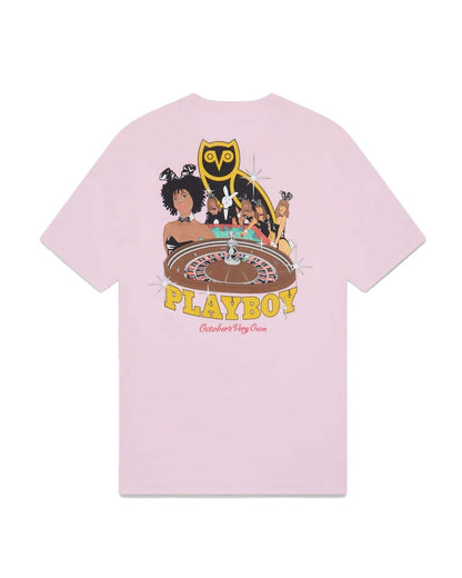 OVO Playboy Roulette T-Shirt Pink