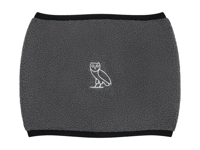 OVO Polartec Fleece Neck Warmer Gray