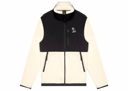 OVO Polartec Fleece Nylon Jacket Cream