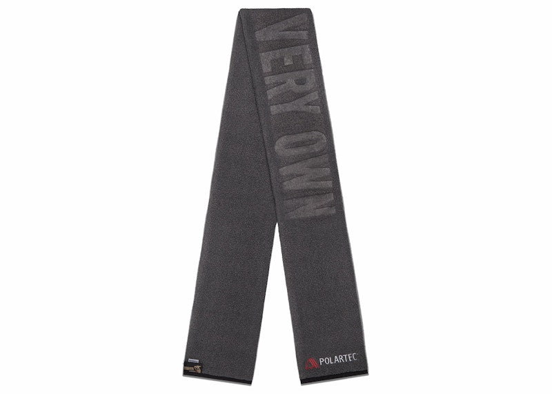 OVO Polartec Fleece Scarf Heather Grey