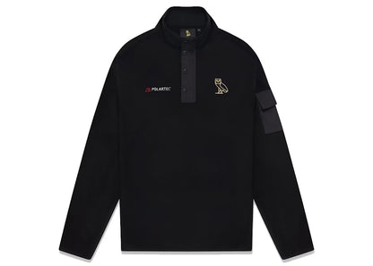 OVO Polartec Thermal Pro Fleece Mock Neck Black